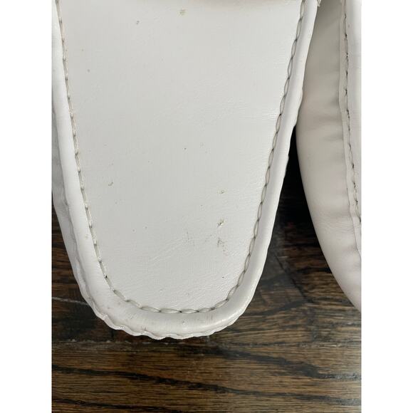 Jousen Milan White Loafer Shoes Size 11.5 - Picture 4 of 7